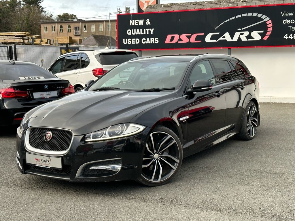 USED 2015 L JAGUAR XF 2.2 D R-SPORT 4d 200 BHP Factory Towbar & Black Pack