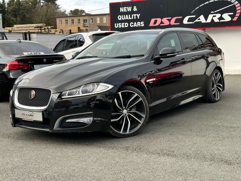 USED 2015 L JAGUAR XF 2.2 D R-SPORT 4d 200 BHP Factory Towbar & Black Pack