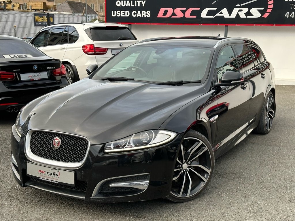 USED 2015 L JAGUAR XF 2.2 D R-SPORT 4d 200 BHP Factory Towbar & Black Pack