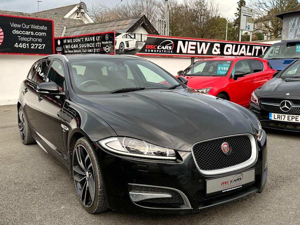 USED 2015 L JAGUAR XF 2.2 D R-SPORT 4d 200 BHP Factory Towbar & Black Pack
