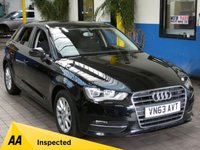 USED 2013 63 AUDI A3 1.4 TFSI SE 5d 121 BHP CAZ AND ULEZ COMPLIANT 2 OWNERS FROM NEW EXCELLENT SERVICE HISTORY