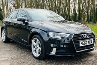 USED 2017 67 AUDI A3 1.6 TDI SPORT 5d 114 BHP DAB RADIO/CD DUAL ZONE CLIMATE CONTROL BLUETOOTH