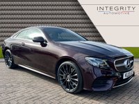 USED 2019 19 MERCEDES-BENZ E-CLASS 3.0 E 450 4MATIC AMG LINE PREMIUM PLUS 2d 363 BHP STUNNING RUBILITTE RED COACHWORK