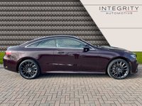 USED 2019 19 MERCEDES-BENZ E-CLASS 3.0 E 450 4MATIC AMG LINE PREMIUM PLUS 2d 363 BHP STUNNING RUBILITTE RED COACHWORK