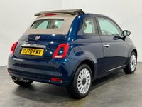 USED 2020 70 FIAT 500C 1.2 LOUNGE DUALOGIC 2d 69 BHP DOLCE VITA PACK Dolce Vita Pack, wooden dashboard , cream dolce vita leather seats with red piping , AS NEW 3341 Miles