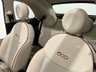 USED 2020 70 FIAT 500C 1.2 LOUNGE DUALOGIC 2d 69 BHP DOLCE VITA PACK Dolce Vita Pack, wooden dashboard , cream dolce vita leather seats with red piping , AS NEW 3341 Miles