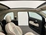 USED 2020 70 FIAT 500C 1.2 LOUNGE DUALOGIC 2d 69 BHP DOLCE VITA PACK Dolce Vita Pack, wooden dashboard , cream dolce vita leather seats with red piping , AS NEW 3341 Miles