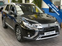 USED 2019 69 MITSUBISHI OUTLANDER 2.0 EXCEED 5d 148 BHP 7 SEATS SAT NAV LEATHER HEATED SEATS 1 OWNER MITSUBISHI WARRANTY NOV 2024