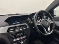 USED 2014 64 MERCEDES-BENZ C-CLASS 2.1 C220 CDI AMG SPORT EDITION PREMIUM PLUS 2d 168 BHP Striking Polar white C220 CDI AMG Sport Edition Premium Plus, High gloss black alloy wheels, Panoramic glass roof