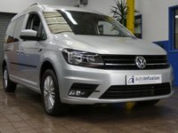 USED 2019 19 VOLKSWAGEN CADDY MAXI LIFE 2.0 C20 MAXI LIFE TDI 5d 101 BHP 5 SEAT AIR CON PARKING SENSORS GENUINE LOW MILEAGE 6 MONTHS GOLD WARRANTY