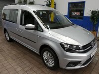 USED 2019 19 VOLKSWAGEN CADDY MAXI LIFE 2.0 C20 MAXI LIFE TDI 5d 101 BHP 5 SEAT AIR CON PARKING SENSORS GENUINE LOW MILEAGE 6 MONTHS GOLD WARRANTY