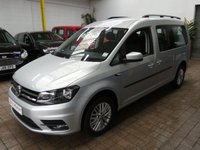 USED 2019 19 VOLKSWAGEN CADDY MAXI LIFE 2.0 C20 MAXI LIFE TDI 5d 101 BHP 5 SEAT AIR CON PARKING SENSORS GENUINE LOW MILEAGE 6 MONTHS GOLD WARRANTY