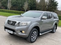 USED 2017 17 NISSAN NAVARA 2.3 DCI N-CONNECTA 4X4 SHR DCB 190 BHP ** NO VAT * CANOPY + SAT NAV