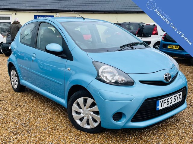 Used Toyota Aygo cars for sale. Toyota Aygo Dealer Peacehaven ...