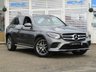 USED 2019 68 MERCEDES-BENZ GLC-CLASS 2.1 GLC 220 D 4MATIC AMG LINE PREMIUM 5d 168 BHP Finished in SELENITE GREY MET with contrasting EBONY HEATED LEATHER trim. This GLC is an upmarket SUV with a quality interior and plenty of space inside. This SUV has arguably the poshest feeling cabin in its class. It has great Interior space and a generous size boot. Other features include Full Pan Roof, Sat Nav, Full Heated Memory Leather, DAB Radio, B/Tooth, Rear View Camera, Power Boot, 19" Alloys and more. Dealer serviced at 16058 miles, 32370 miles, 48816 miles and at 64245 miles.