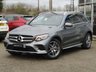 USED 2019 68 MERCEDES-BENZ GLC-CLASS 2.1 GLC 220 D 4MATIC AMG LINE PREMIUM 5d 168 BHP Finished in SELENITE GREY MET with contrasting EBONY HEATED LEATHER trim. This GLC is an upmarket SUV with a quality interior and plenty of space inside. This SUV has arguably the poshest feeling cabin in its class. It has great Interior space and a generous size boot. Other features include Full Pan Roof, Sat Nav, Full Heated Memory Leather, DAB Radio, B/Tooth, Rear View Camera, Power Boot, 19" Alloys and more. Dealer serviced at 16058 miles, 32370 miles, 48816 miles and at 64245 miles.
