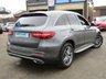 USED 2019 68 MERCEDES-BENZ GLC-CLASS 2.1 GLC 220 D 4MATIC AMG LINE PREMIUM 5d 168 BHP Finished in SELENITE GREY MET with contrasting EBONY HEATED LEATHER trim. This GLC is an upmarket SUV with a quality interior and plenty of space inside. This SUV has arguably the poshest feeling cabin in its class. It has great Interior space and a generous size boot. Other features include Full Pan Roof, Sat Nav, Full Heated Memory Leather, DAB Radio, B/Tooth, Rear View Camera, Power Boot, 19" Alloys and more. Dealer serviced at 16058 miles, 32370 miles, 48816 miles and at 64245 miles.