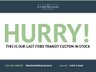 USED 2015 65 FORD TRANSIT CUSTOM 2.2 290 LR P/V 99 BHP ONLY 1 FORMER KEEPER