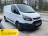 USED 2015 65 FORD TRANSIT CUSTOM 2.2 290 LR P/V 99 BHP ONLY 1 FORMER KEEPER