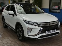 USED 2019 19 MITSUBISHI ECLIPSE CROSS 1.5 4 5d 161 BHP SAT NAV LEATHER CAMERA SUNROOF 1 OWNER MITSUBISHI WARRANTY TILL MAY 2024