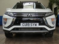 USED 2019 19 MITSUBISHI ECLIPSE CROSS 1.5 4 5d 161 BHP SAT NAV LEATHER CAMERA SUNROOF 1 OWNER MITSUBISHI WARRANTY TILL MAY 2024