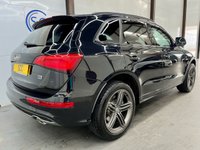 USED 2014 63 AUDI Q5 3.0 TDI QUATTRO S LINE PLUS 5d 242 BHP Pan Roof, B+O,&pound;8.3k Extras