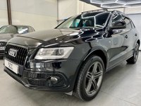USED 2014 63 AUDI Q5 3.0 TDI QUATTRO S LINE PLUS 5d 242 BHP Pan Roof, B+O,&pound;8.3k Extras