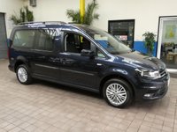 USED 2019 69 VOLKSWAGEN CADDY MAXI 2.0 C20 LIFE TDI 5d 101 BHP 7 SEAT AIR CON PARKING SENSORS 1 OWNER 6 MONTHS GOLD WARRANTY