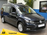USED 2019 69 VOLKSWAGEN CADDY MAXI 2.0 C20 LIFE TDI 5d 101 BHP 7 SEAT AIR CON PARKING SENSORS 1 OWNER 6 MONTHS GOLD WARRANTY