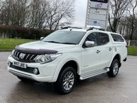 USED 2017 17 MITSUBISHI L200 2.4 DI-D 4WD BARBARIAN DCB 178 BHP CANOPY +SAT NAV+CAMERA **
