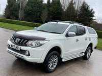 USED 2017 17 MITSUBISHI L200 2.4 DI-D 4WD BARBARIAN DCB 178 BHP CANOPY +SAT NAV+CAMERA **