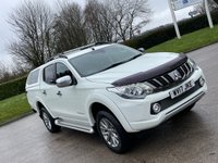 USED 2017 17 MITSUBISHI L200 2.4 DI-D 4WD BARBARIAN DCB 178 BHP CANOPY +SAT NAV+CAMERA **