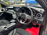 USED 2019 19 MERCEDES-BENZ C-CLASS 2.0 C 220 D AMG LINE 5d 192 BHP 1 OWNER+SAT NAV+CAMERA+FSH