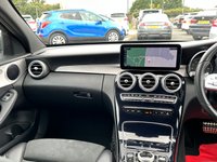 USED 2019 19 MERCEDES-BENZ C-CLASS 2.0 C 220 D AMG LINE 5d 192 BHP 1 OWNER+SAT NAV+CAMERA+FSH