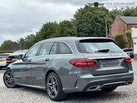 USED 2019 19 MERCEDES-BENZ C-CLASS 2.0 C 220 D AMG LINE 5d 192 BHP 1 OWNER+SAT NAV+CAMERA+FSH