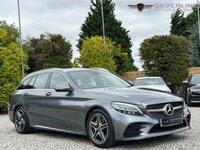 USED 2019 19 MERCEDES-BENZ C-CLASS 2.0 C 220 D AMG LINE 5d 192 BHP 1 OWNER+SAT NAV+CAMERA+FSH