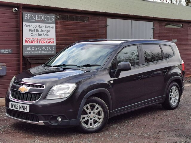 2012 12 Chevrolet Orlando 1.8 LT 5d 141 BHP