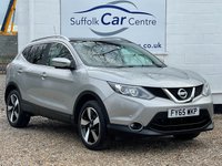 USED 2015 65 NISSAN QASHQAI 1.6 DCI N-TEC PLUS XTRONIC 5d 128 BHP www.suffolkcarcentre.co.uk - Located at Lowestoft