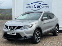 USED 2015 65 NISSAN QASHQAI 1.6 DCI N-TEC PLUS XTRONIC 5d 128 BHP www.suffolkcarcentre.co.uk - Located at Lowestoft