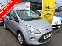 USED 2013 13 FORD KA 1.2 STUDIO 3d 69 BHP IDEAL NEW DRIVER CAR, 1 FORMER KEEPER, BRAND NEW CAMBELT!!!, SUPER ULTRA LOW MILES OF JUST 27K, &pound;30 TAX/ YEAR, CD/RADIO, CLOTH INTERIOR, STEEL WHEELS AND MORE! + 3 MONHTS WARRANTY AND 12 MONTHS AA BREAKDOWN COVER INCLUDED!