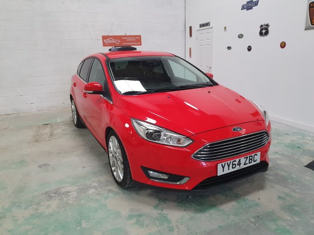 2015 64 Ford Focus 1.0 TITANIUM X 5d 124 BHP