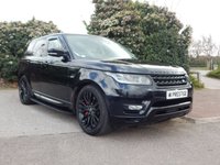 USED 2017 17 LAND ROVER RANGE ROVER SPORT 3.0 SDV6 HSE DYNAMIC 5d 306 BHP F/LR/SH-IVORY LEATHER-SATNAV