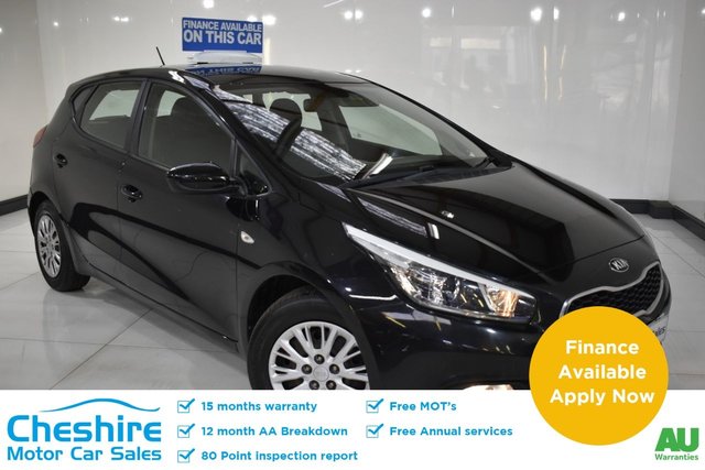 2013 62 Kia Ceed 1.4 CRDI 1 5d 89 BHP