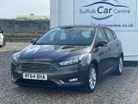 USED 2015 64 FORD FOCUS 1.0 TITANIUM 5d 124 BHP www.suffolkcarcentre.co.uk - Located at Lowestoft