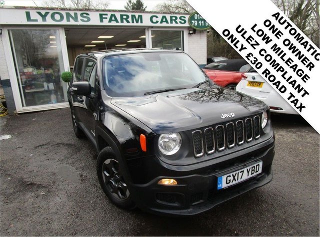 2017 17 Jeep Renegade 1.6 M-JET SPORT 5d 119 BHP AUTOMATIC