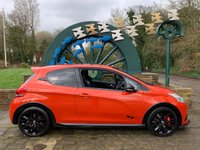 USED 2017 67 PEUGEOT 208 1.6 THP GTI SPORT 3d 208 BHP STUNNING RARE POWER ORANGE NACRE - PEUGEOT SPORT THP GTi 3DR - 1.6 TURBO - 45,565 MILES ONLY - SAT NAV - REAR CAMERA - MIRROR LINK ANDROID/CAR PLAY - CRUISE CONTROL -  PEUGEOT SPORT SP STYLING