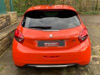 USED 2017 67 PEUGEOT 208 1.6 THP GTI SPORT 3d 208 BHP STUNNING RARE POWER ORANGE NACRE - PEUGEOT SPORT THP GTi 3DR - 1.6 TURBO - 45,565 MILES ONLY - SAT NAV - REAR CAMERA - MIRROR LINK ANDROID/CAR PLAY - CRUISE CONTROL -  PEUGEOT SPORT SP STYLING