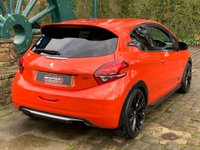 USED 2017 67 PEUGEOT 208 1.6 THP GTI SPORT 3d 208 BHP STUNNING RARE POWER ORANGE NACRE - PEUGEOT SPORT THP GTi 3DR - 1.6 TURBO - 45,565 MILES ONLY - SAT NAV - REAR CAMERA - MIRROR LINK ANDROID/CAR PLAY - CRUISE CONTROL -  PEUGEOT SPORT SP STYLING