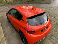 USED 2017 67 PEUGEOT 208 1.6 THP GTI SPORT 3d 208 BHP STUNNING RARE POWER ORANGE NACRE - PEUGEOT SPORT THP GTi 3DR - 1.6 TURBO - 45,565 MILES ONLY - SAT NAV - REAR CAMERA - MIRROR LINK ANDROID/CAR PLAY - CRUISE CONTROL -  PEUGEOT SPORT SP STYLING