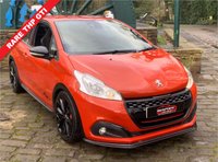USED 2017 67 PEUGEOT 208 1.6 THP GTI SPORT 3d 208 BHP STUNNING RARE POWER ORANGE NACRE - PEUGEOT SPORT THP GTi 3DR - 1.6 TURBO - 45,565 MILES ONLY - SAT NAV - REAR CAMERA - MIRROR LINK ANDROID/CAR PLAY - CRUISE CONTROL -  PEUGEOT SPORT SP STYLING